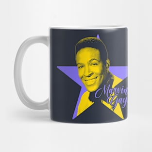 Marvin Gaye Star Neon Purple Mug